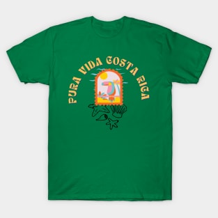 Pura Vida Costa Rica Funny Vecation T-Shirt